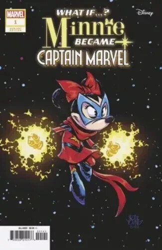 Minnie Mouse as Captain Marvel NM Comic Book JJC Florida Variant