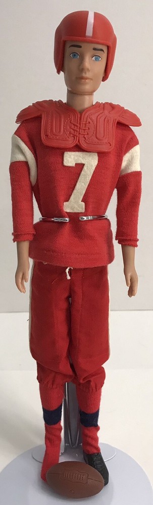 Vintage Barbie 1960 Straight Leg KEN DOLL W/ 799 TOUCHDOWN  *Read*