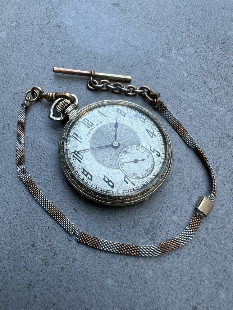 1925 Hamilton Gold Filled Pocket Watch
