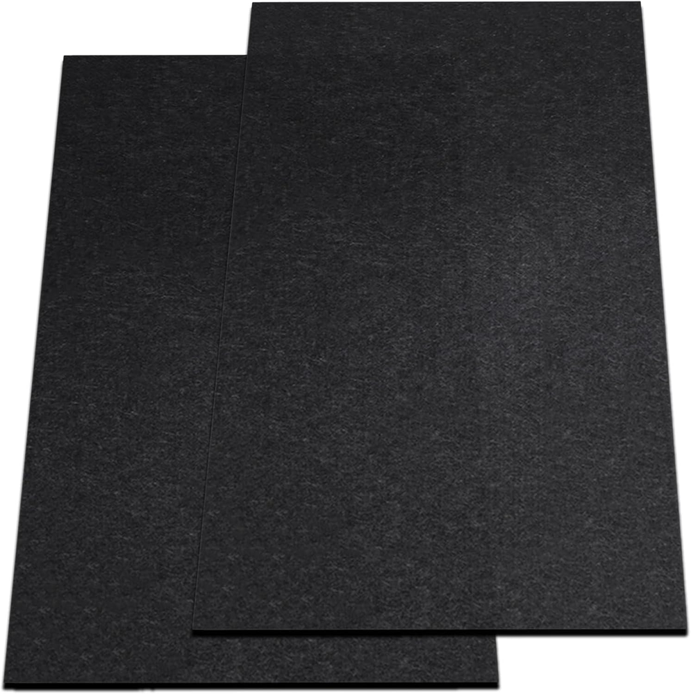 2 Pack 60x36 Inch Garage Floor Mats with Waterproof Backing for Oil Spills