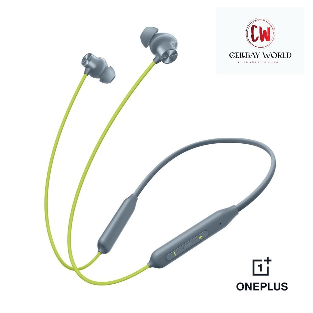 Oneplus Bullets Wireless Z2 Jazz Green with Bombastic Bass 12.4mm Drivers and AiNC Technology
