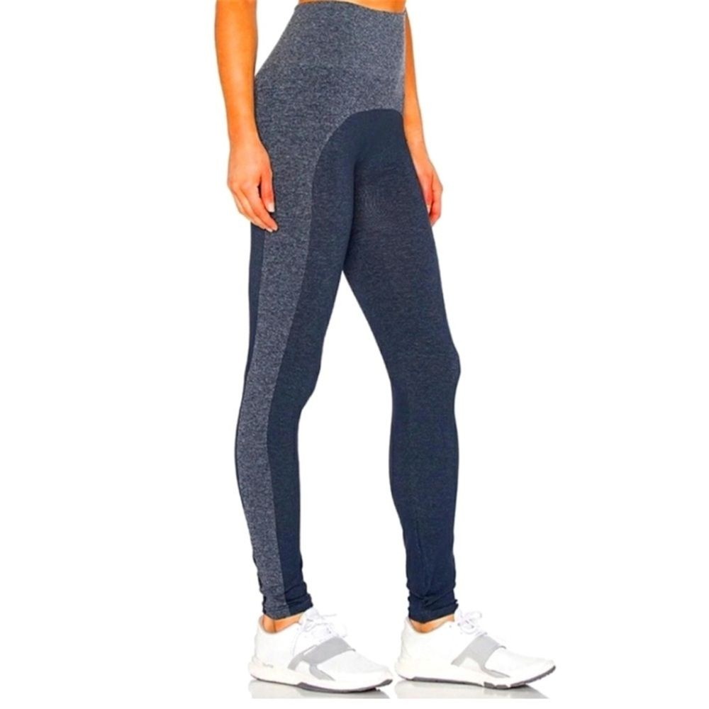 Spanx Color Block Marled Seamless Comfort Leggings