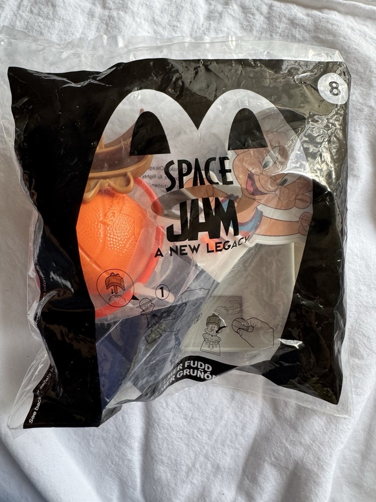 McDonalds 2021 Space Jam A New Legacy Elmer Fudd Happy Meal Toy NIP #8