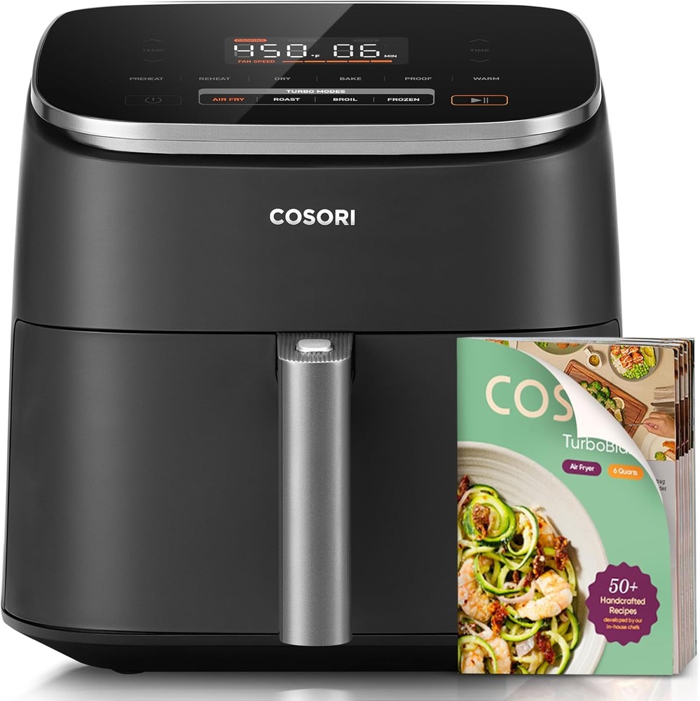 Cosori 9-in-1 Air Fryer 6-Quart Premium Ceramic Coating