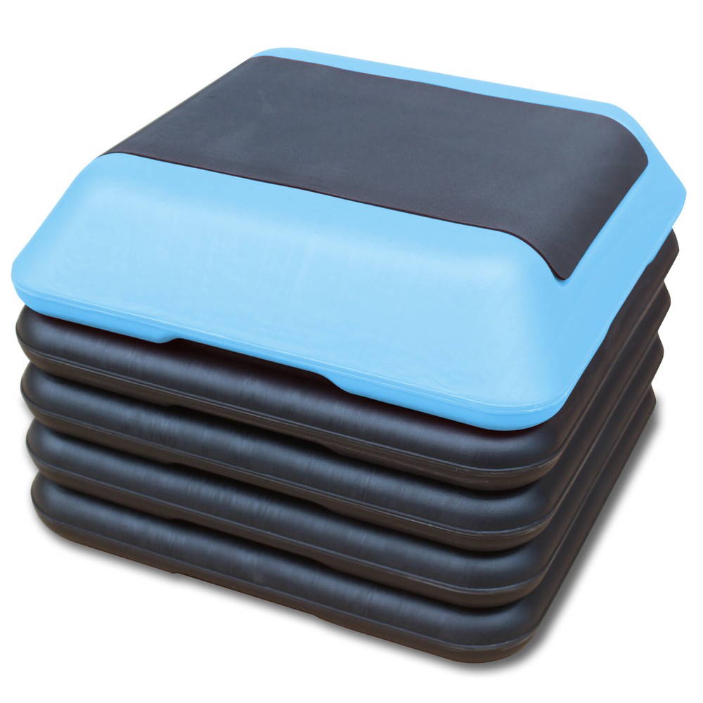 Adjustable Height Step Aerobics Platform for Home Fitness Workouts