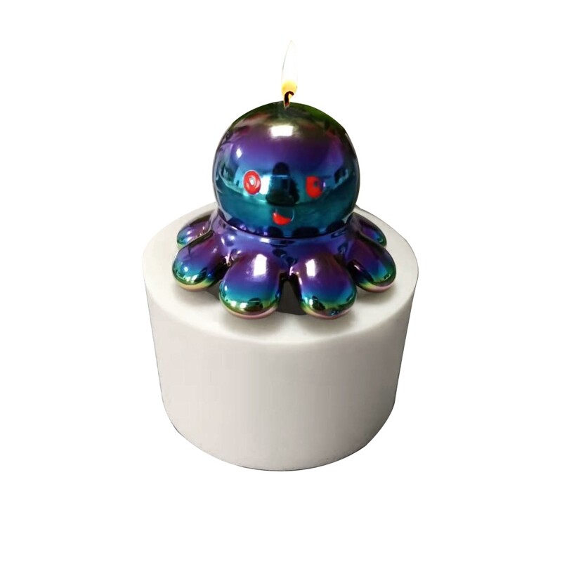 3D Octopus Epoxy Resin Mold for Jewelry and Decor Crafting