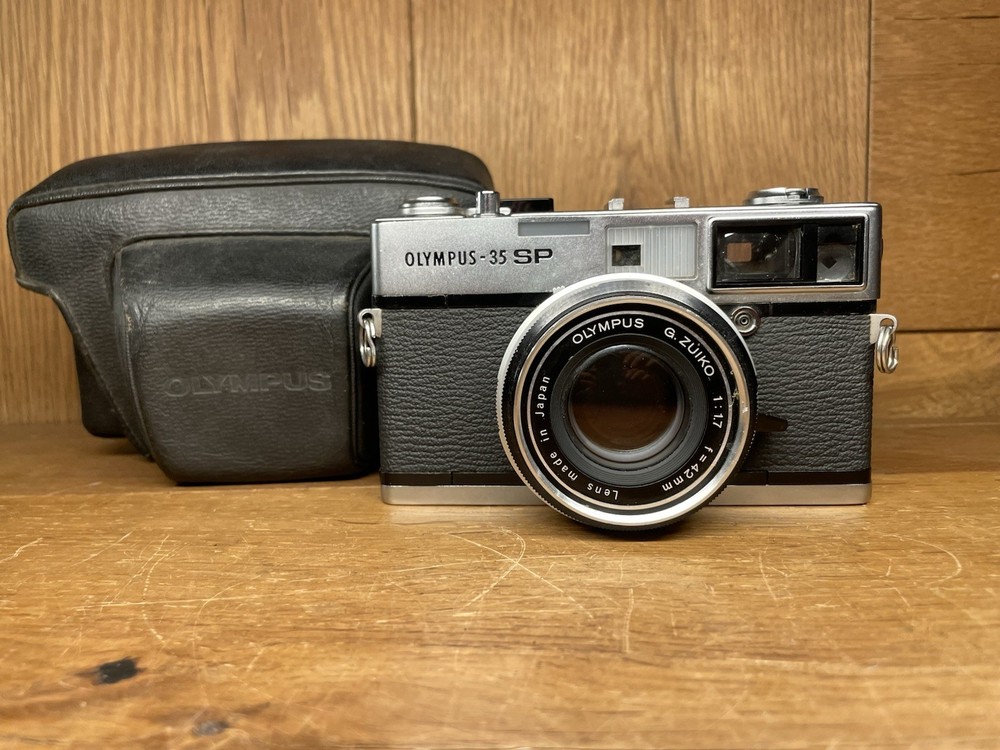 *Near Mint w/ Case* Olympus 35 SP Rangefinder Film Camera 42mm F/1.7 From Japan