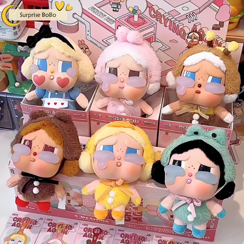 POP MART Crybaby Crying Again Plush Series Toy Blind Box Confirmed Figure Gift