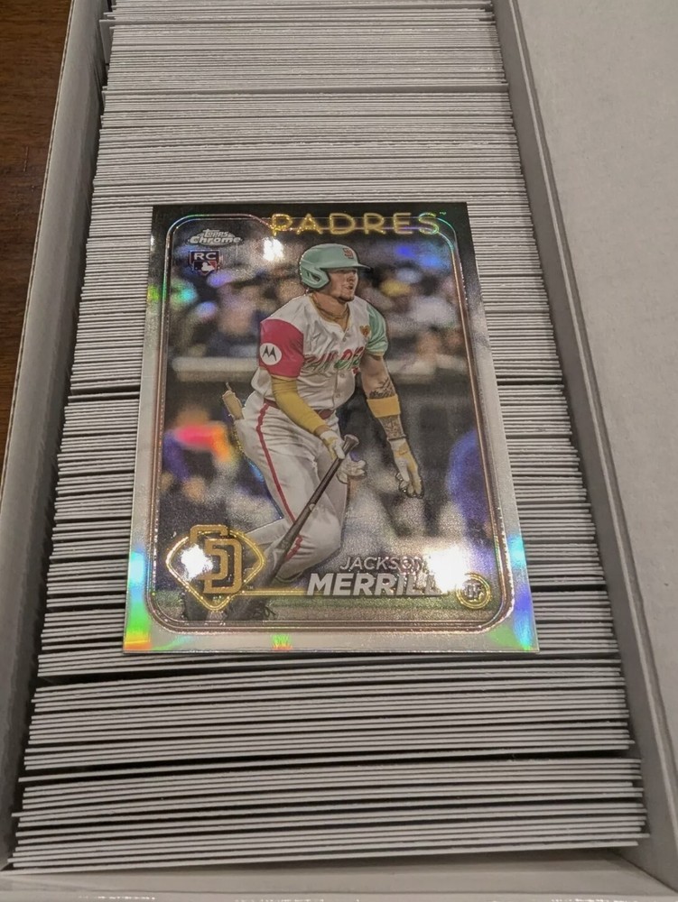 2024 TOPPS CHROME UPDATE - REFRACTOR SINGLES - FREE SHIPPING! PAUL SKENES