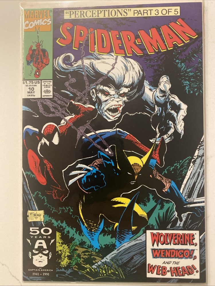 Spider-Man #10 (Marvel Comics May 1991)