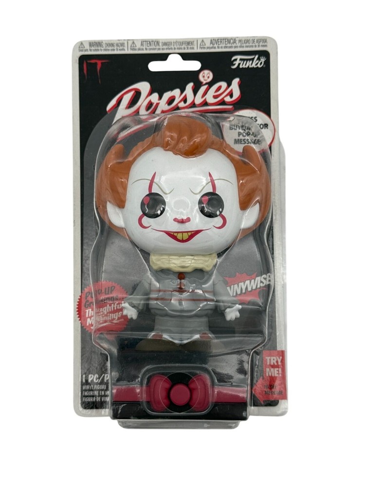 Funko Popsies Pennywise IT Figure With Message Button