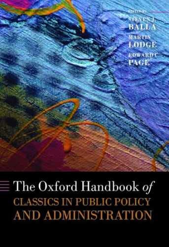 The Oxford Handbook of Classics in - Hardcover, by Balla Steven J.; - Good