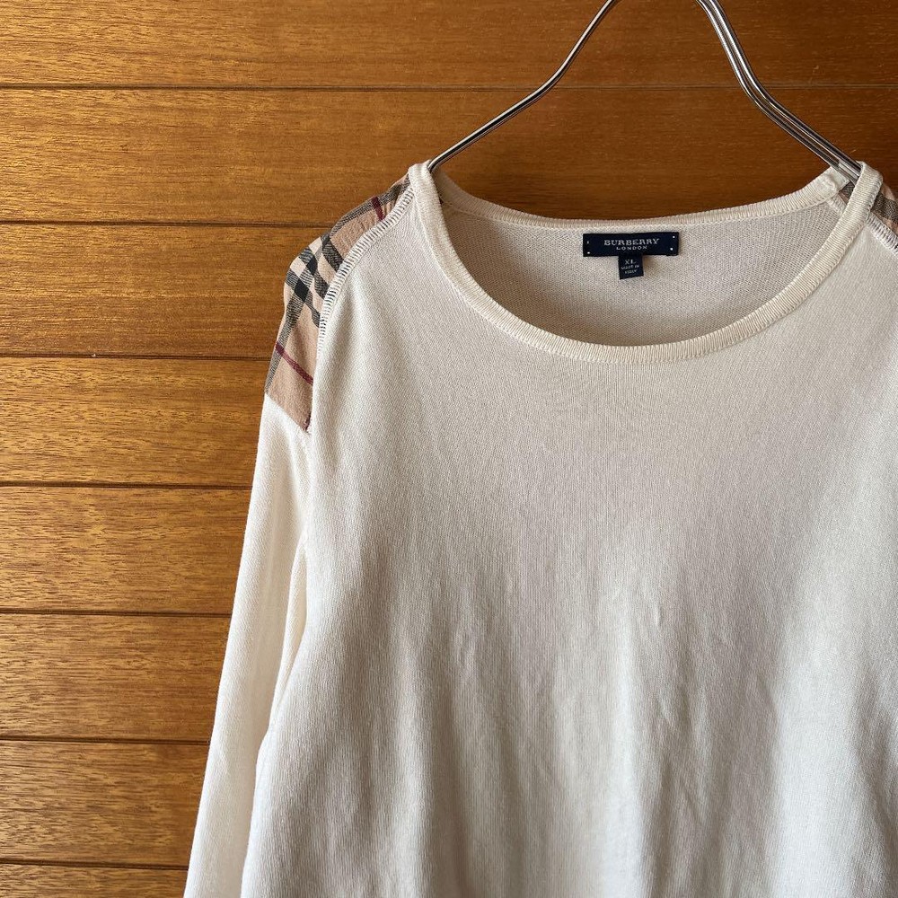 Burberry knit sweater Men's Fashion from Japan