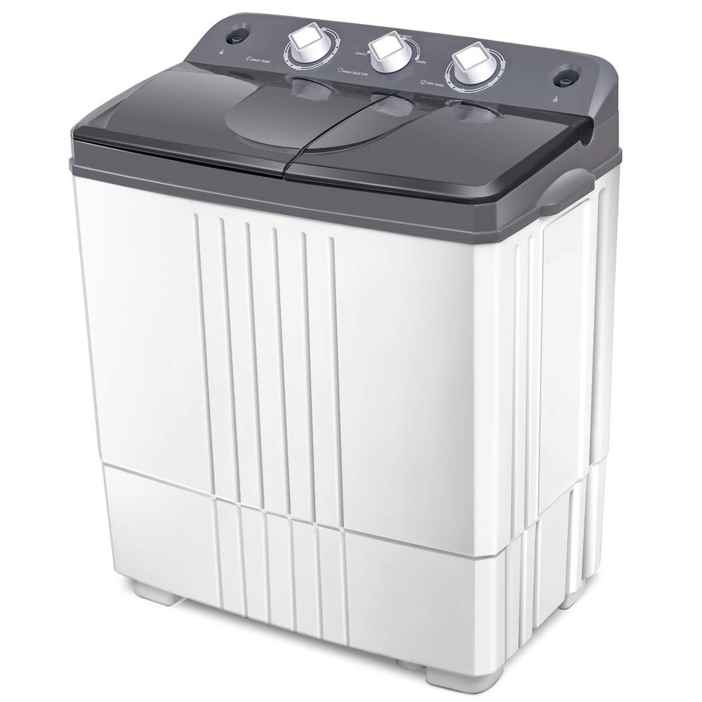 EP20313 Portable, 20lbs Capacity Combo, 12lbs Washer and 8lbs Spinner, Compac...