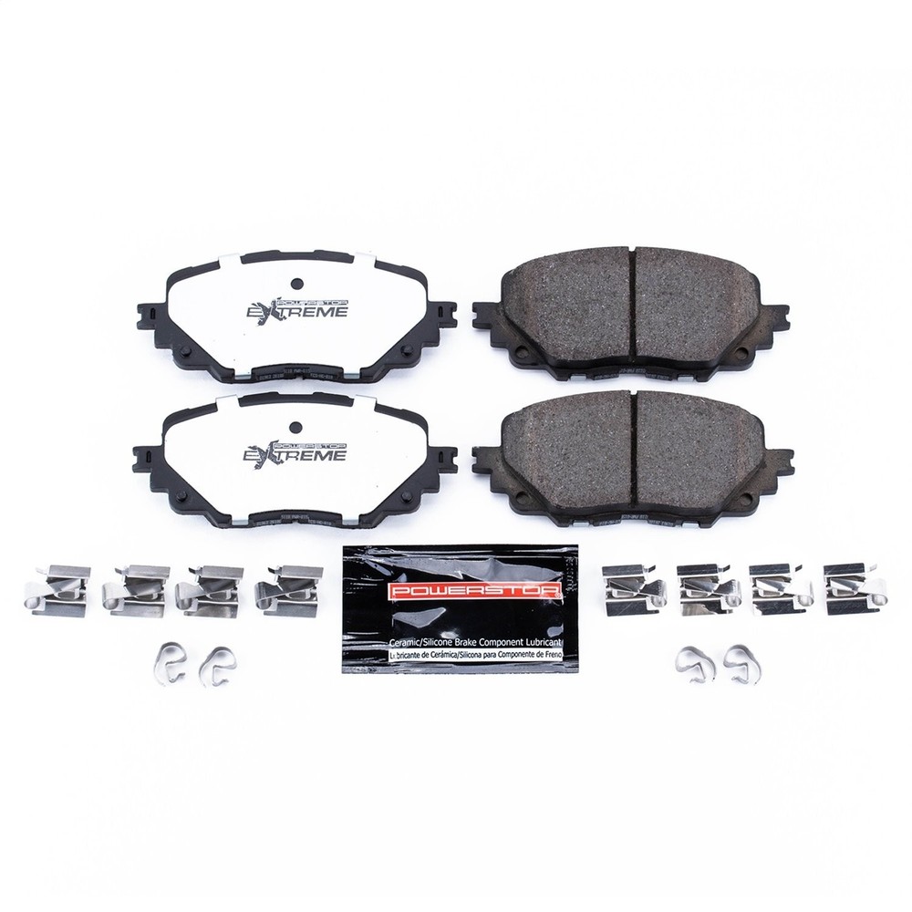 Power Stop Z26-1903 Extreme Street Brake Pads Kit with Hardware