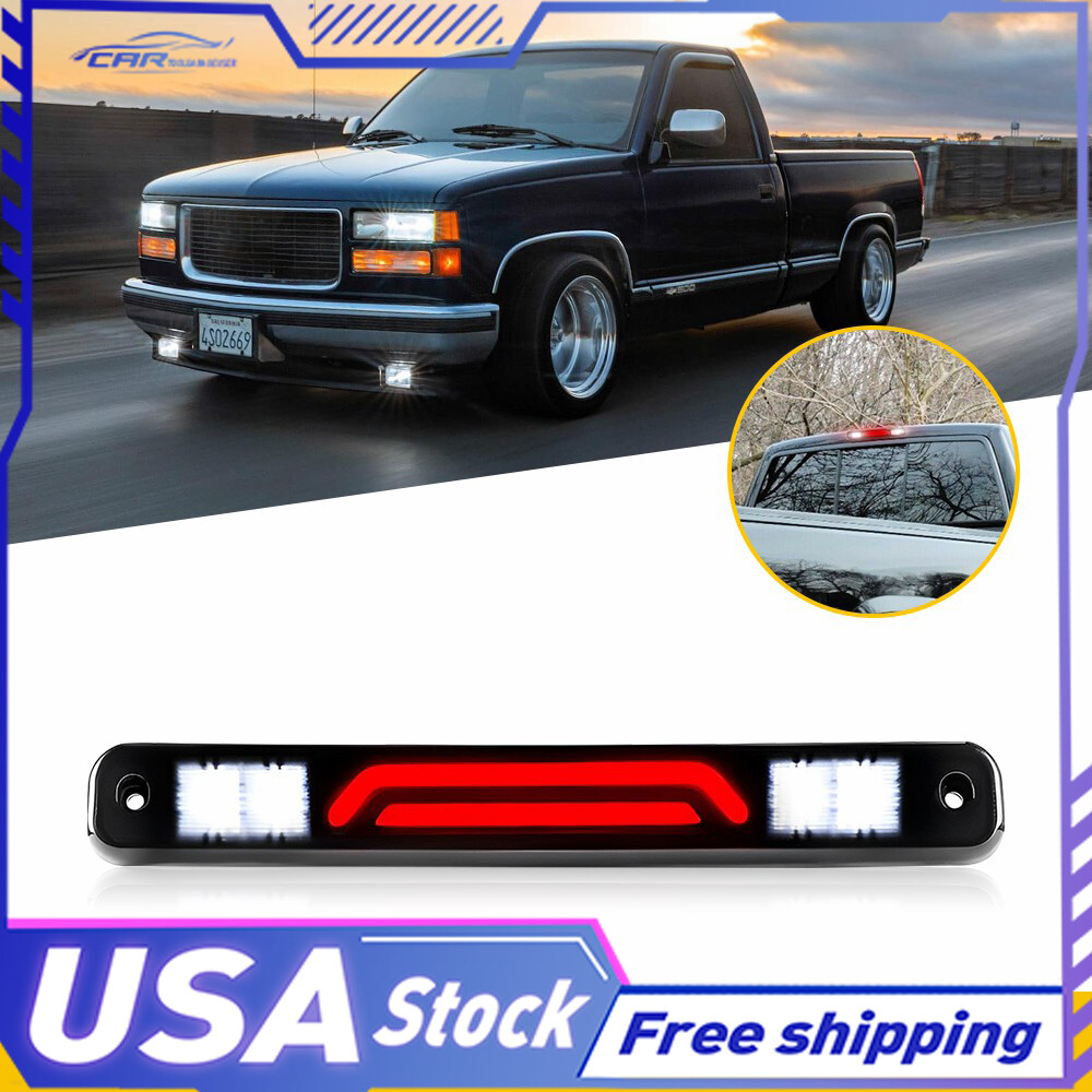 1988-1998 GMC Chevrolet C1500 K1500 Cargo Smoke Third Brake Light Waterproof Cover