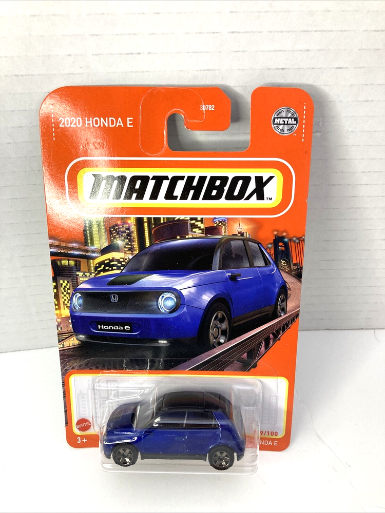 2020 Honda E EV 1:64 Scale Diecast Cars Model Toys Vehicles blue color