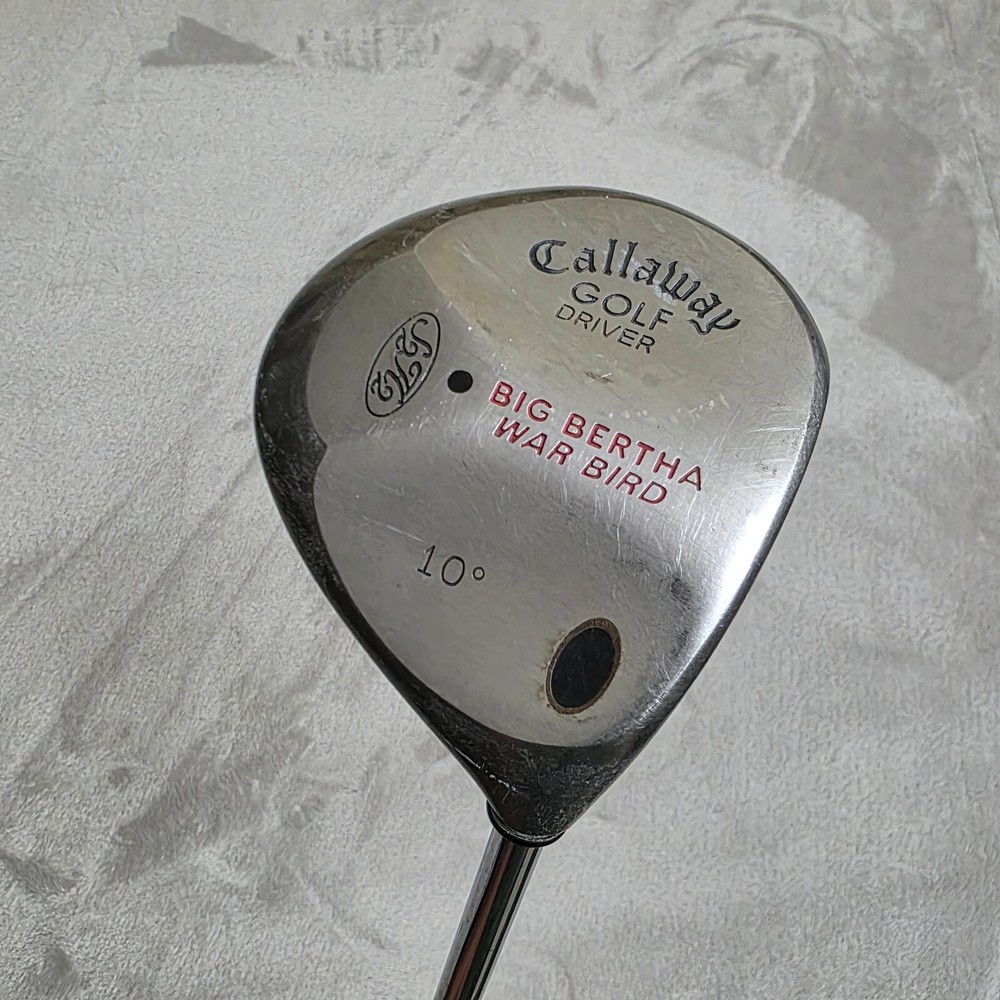 Callaway Big Bertha Warbird S2H2 10 Degree Mens Right Hand Driver Memphis 10 Steel Regular Flex