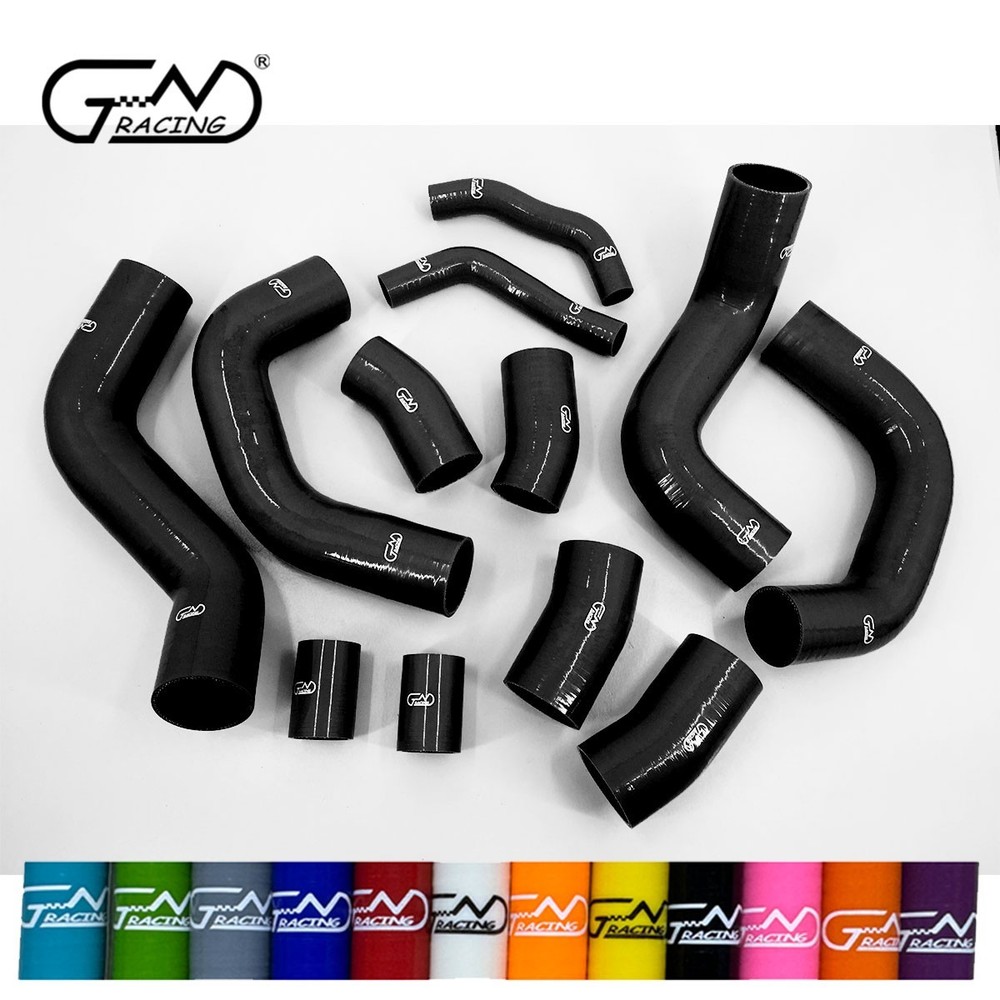 Fit Nissan Skyline GTR GT-R R35 VR38DET Silicone Intercooler Boost Pipe Hose Kit