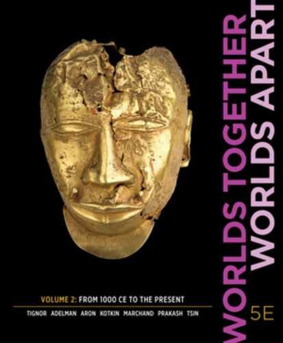 Worlds Together, Worlds - Paperback, by Tignor Robert; Adelman - Acceptable q