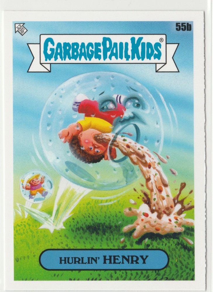Hurlin Henry 55b Garbage Pail Kids GPK 2024 Kids At Play KAP Card