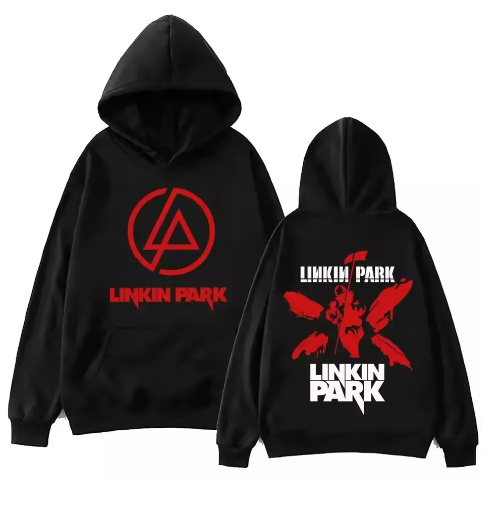 LinkinPark Hoodie Hip Hop Streetwear Gift for Pop Music Fans Hoodie