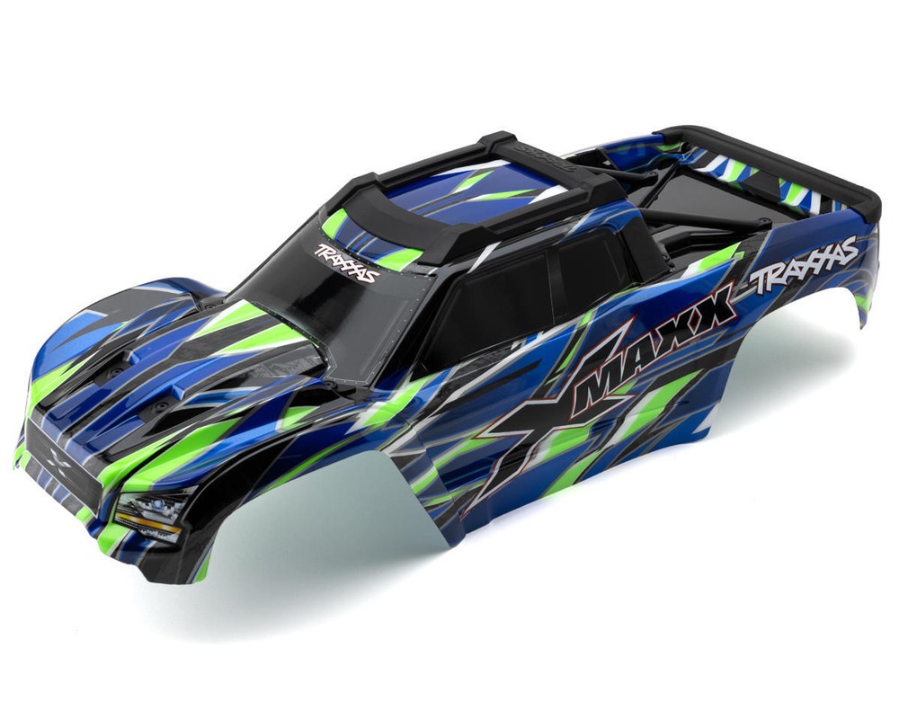 Traxxas X-Maxx Pre-Painted Body (Green) [TRA7867-GRN]