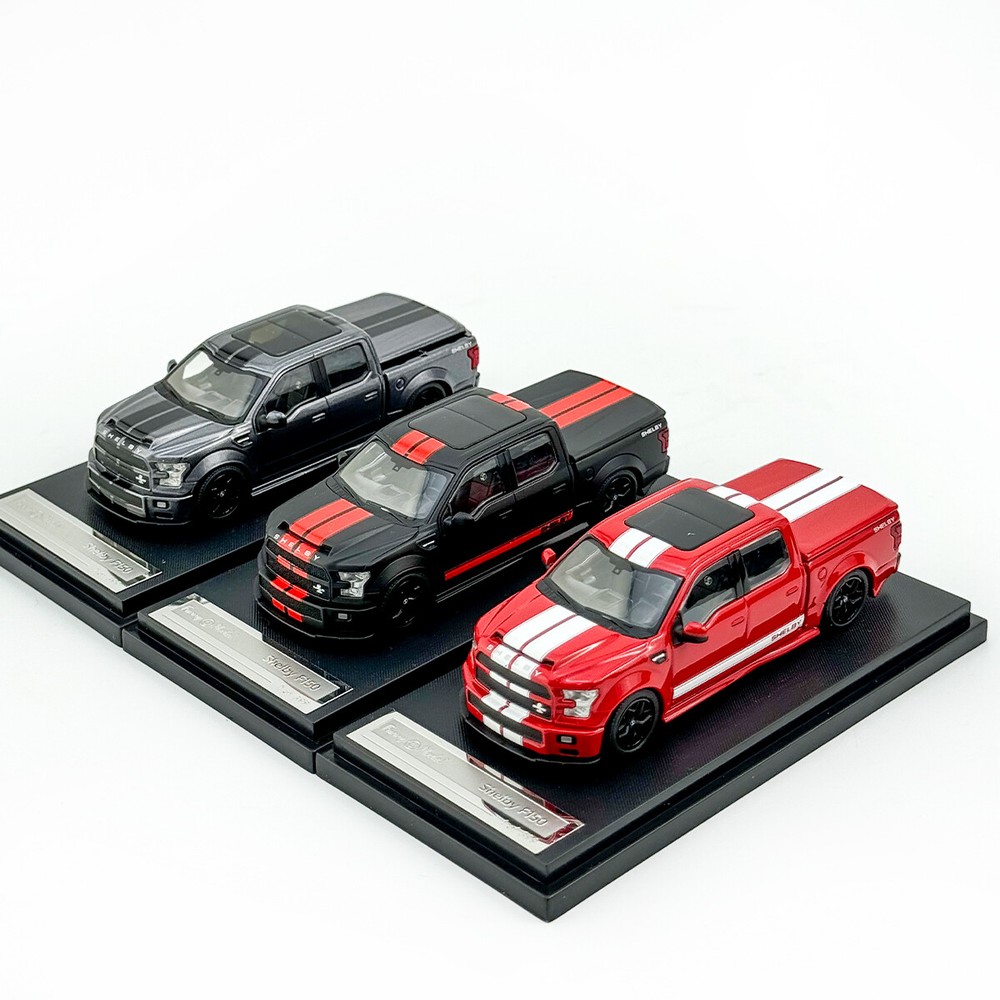 Funny 1:64 F-150 Shelby Pickup Truck Sports Model Diecast Metal Car