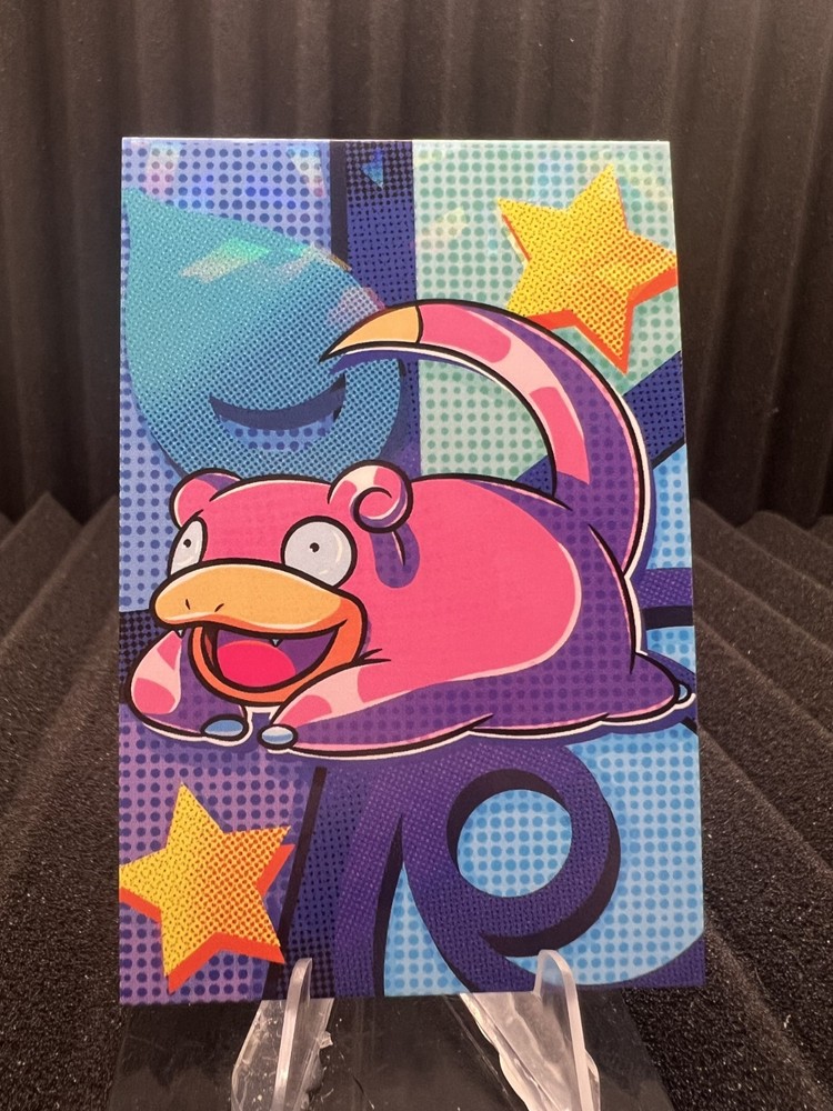 Slowpoke Graffiti - Cracked Ice Holo - Electric Pikachu Card Database - Pokemon