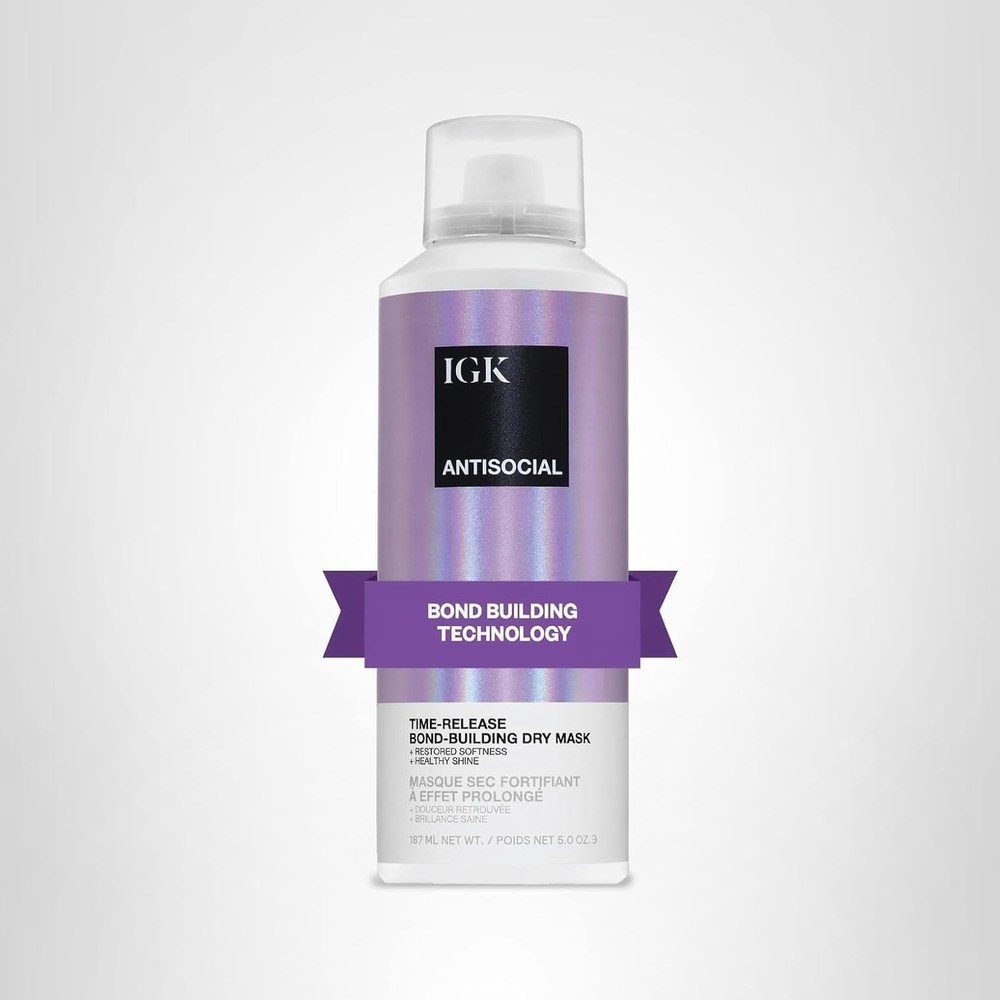 IGK Antisocial Bond-Building Dry Hair Mask