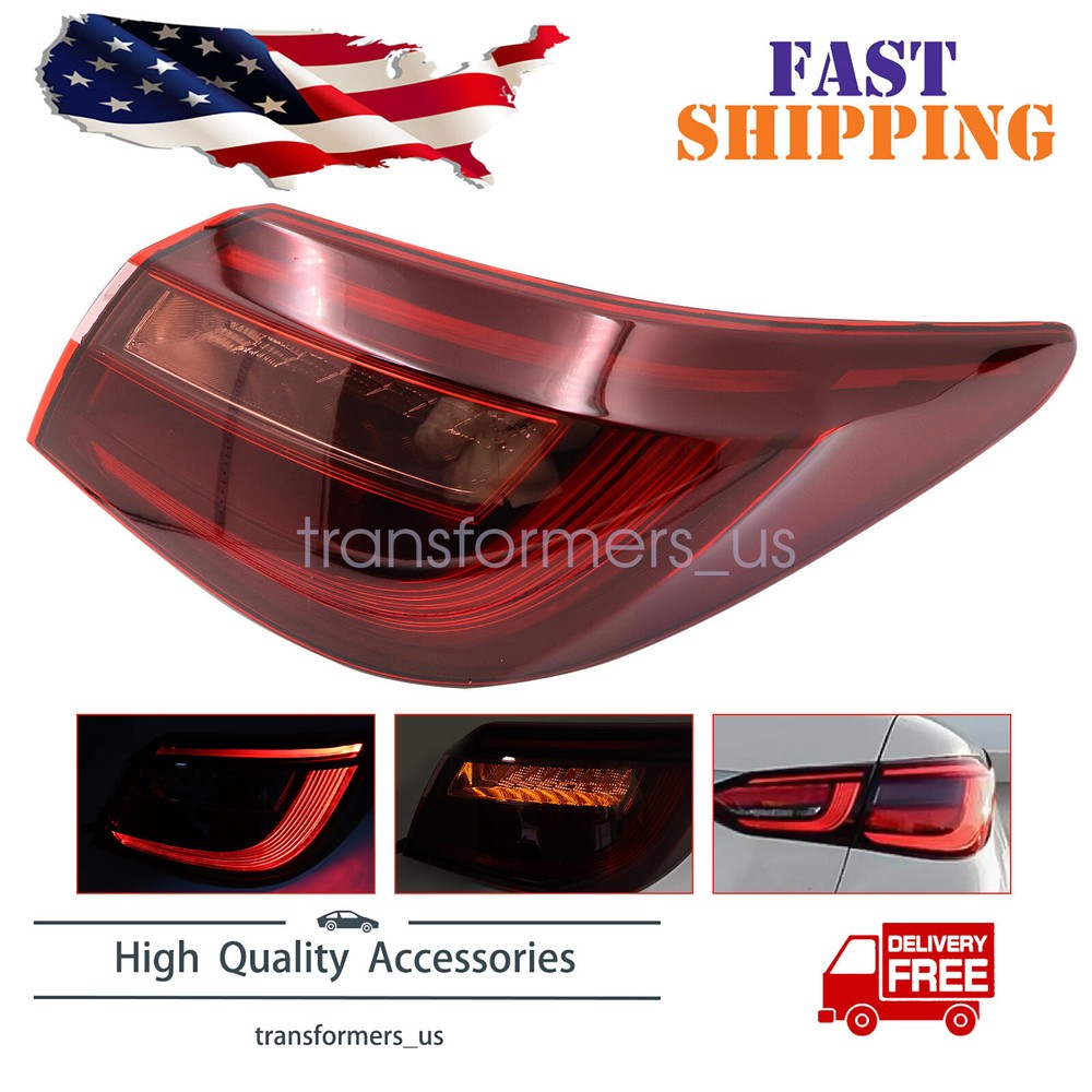 Right Tail Light Rear LED Lamp For Infiniti Q50 2018 2019 2020 2021 Passenger US
