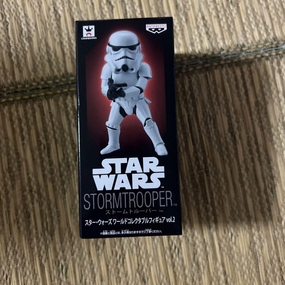 Star Wars World Collectible Stormtrooper Figure - Opened Box, Good Condition