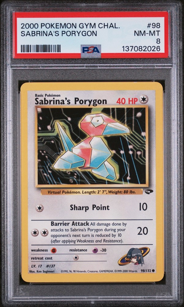 Sabrina's Porygon 98/132 Gym Challenge Regular