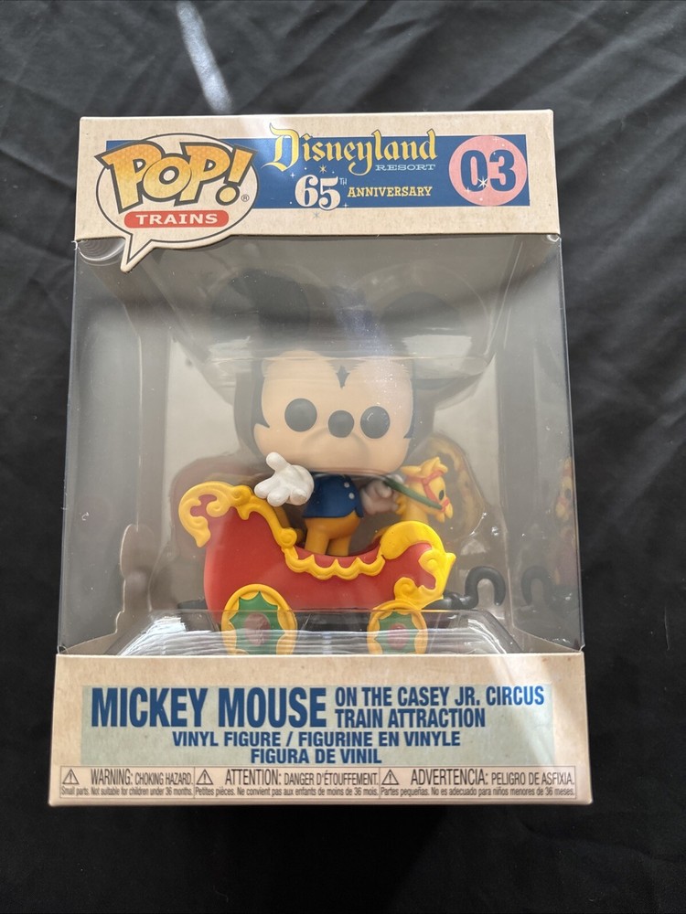 Funko Pop Disney Mickey Mouse on Casey Jr Circus Train Attraction #3