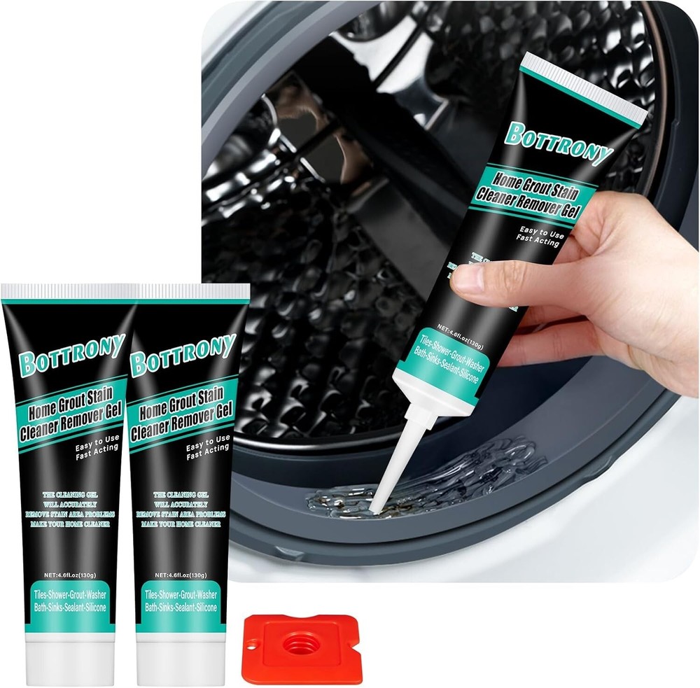 Powerful 2-Pack Washing Machine & Household Cleaner Tablets