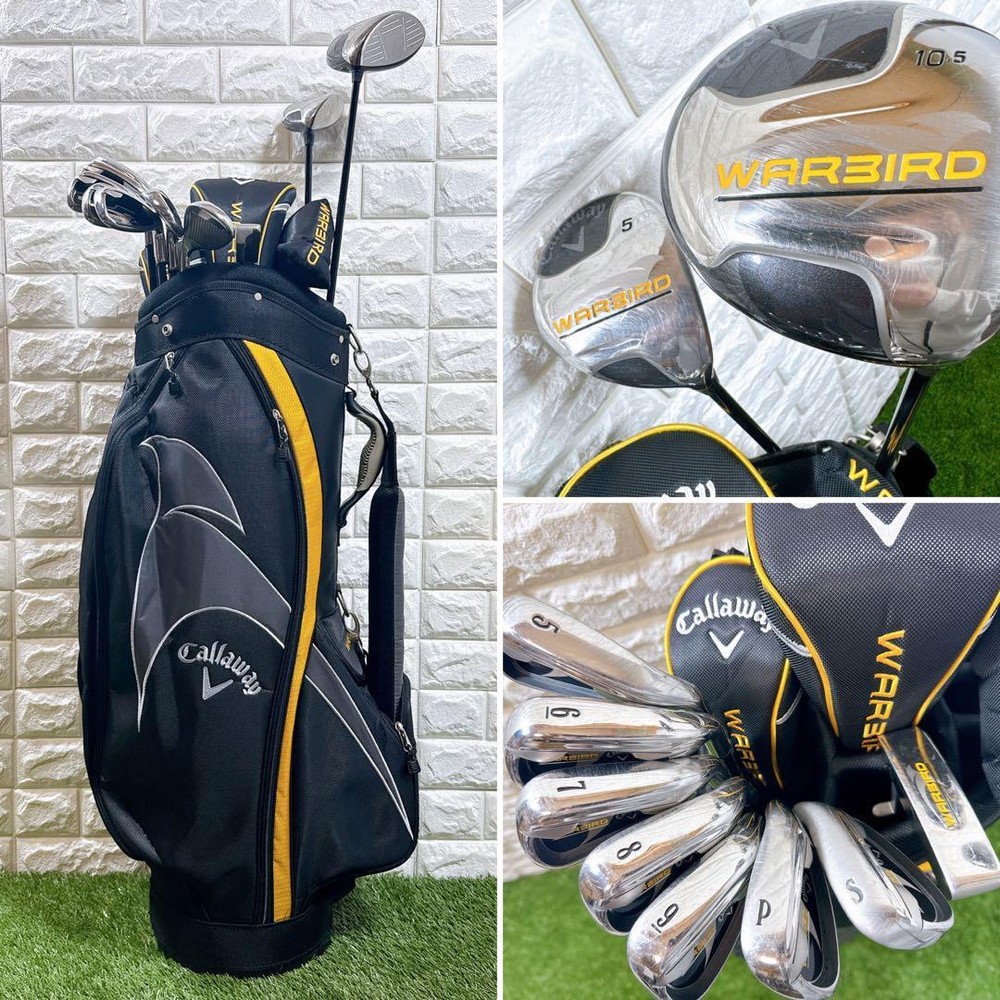Callaway Warbird 10 ClubsGolf Club Set for Men  (pls read the description)
