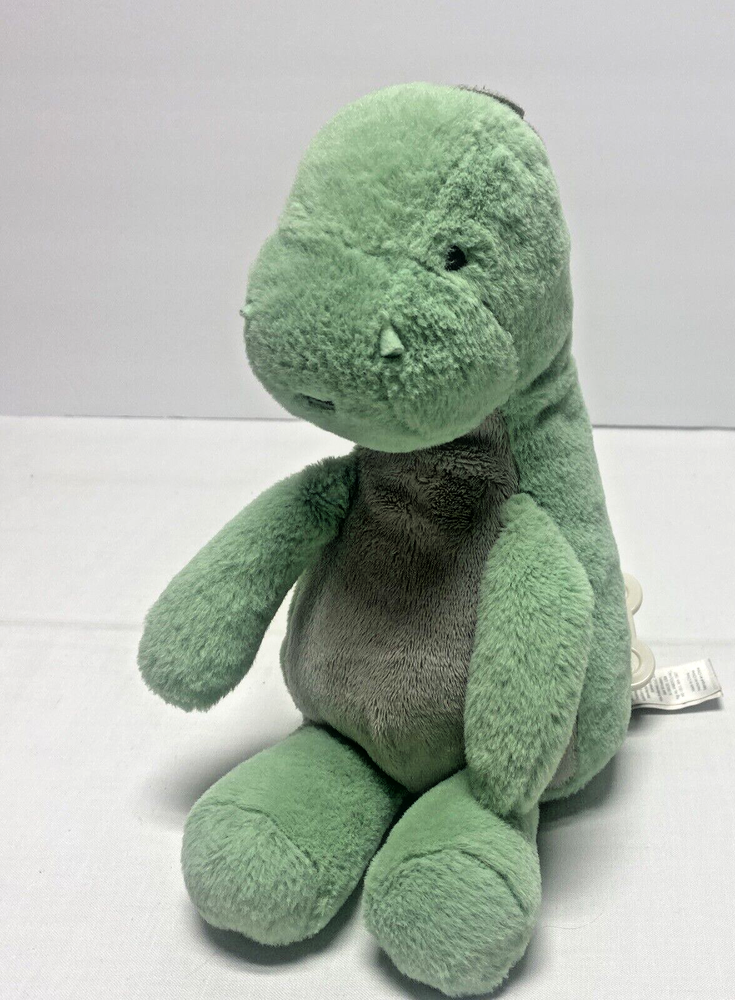 Carter's Plush Musical Motion Dinosaur Twinkle Little Star Wind Up  Green