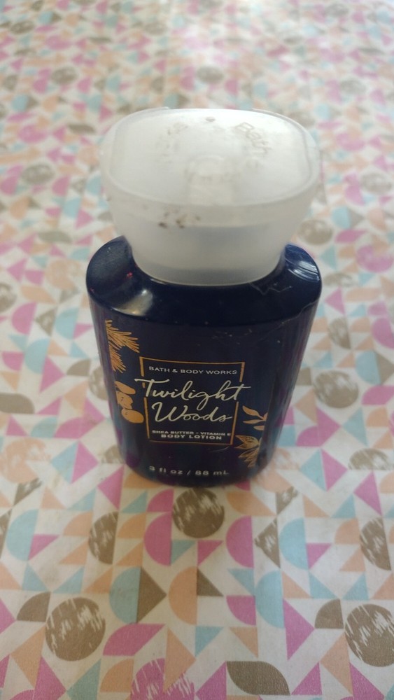 /Bath and Body Works Twilight Woods Body Lotion Shea &Vitamin E 3oz Travel Size.