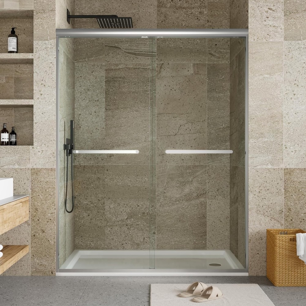 Tempered Glass Shower Door 44-48