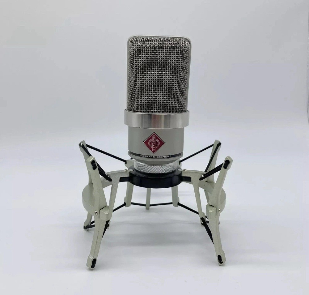 Neumann TLM-102 Nickel Large-Diaphragm Condenser Mic for Studio Recording