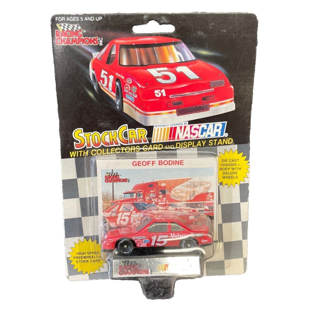 Geoff Bodine #15 Motorcraft Racing Champions 1:64 Scale Die Cast Car