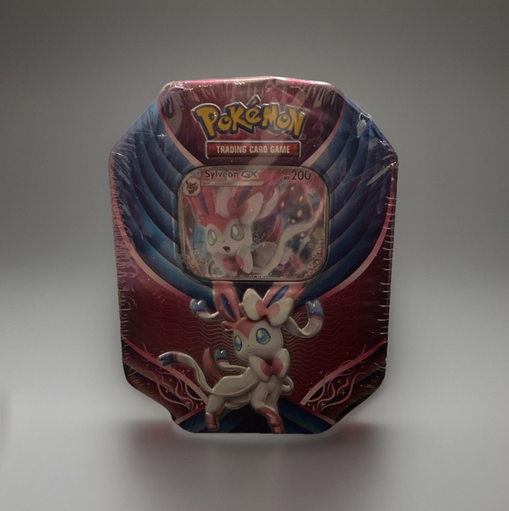 Sylveon GX Pokemon Evolution Celebrations Tin (2018) XY Evolutions - “SEALED” 🔥