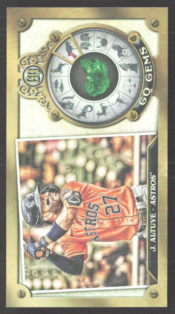 2022 Topps Gypsy Queen Jose Altuve #GQG-7 GQ Gems Baseball Card
