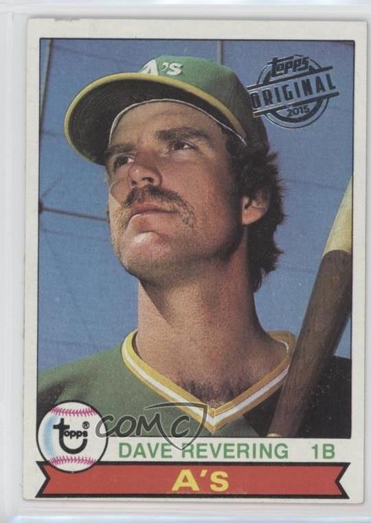 2015 Topps Originals Buybacks Dave Revering #1979-224 Baseball Card