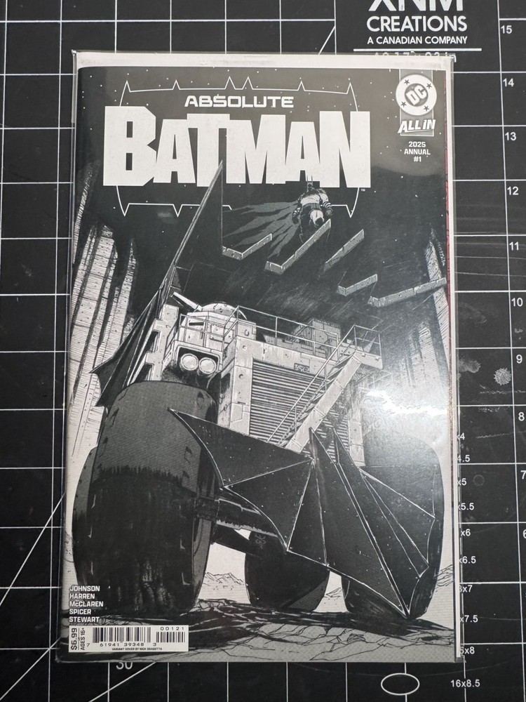 Absolute Batman Annual #1 Cover B Variant Nick Dragotta Card Stock 2025 NM