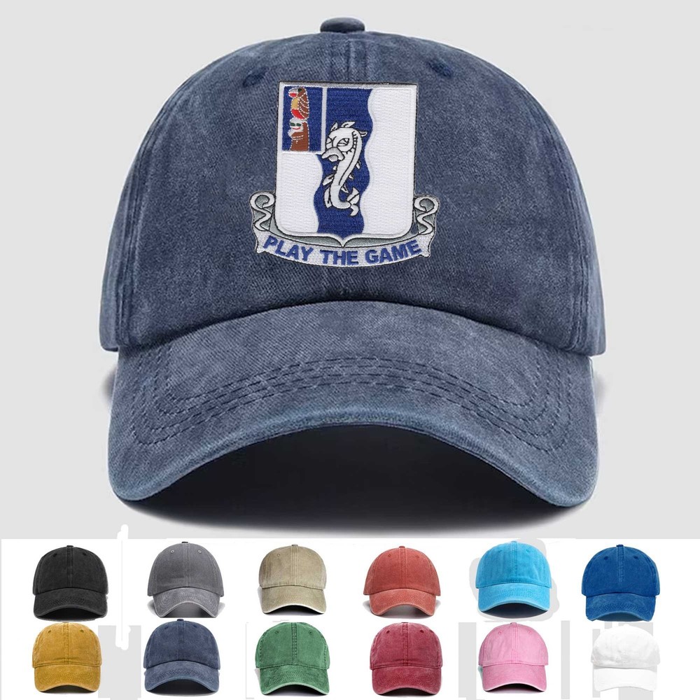 Custom Embroidered Hat 50th Infantry Regiment, Veteran Cap, Trucker Hat, Gift