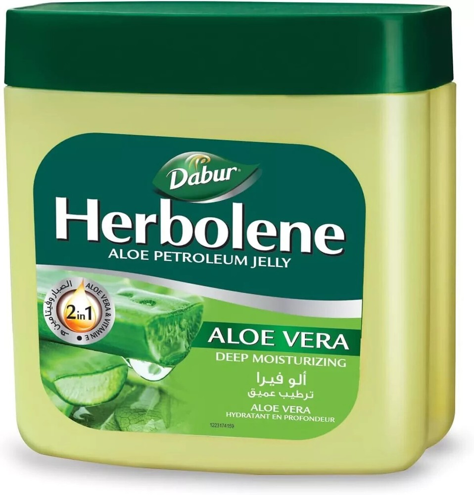Dabur Herbolene Aloe Vera & Vitamin E 2-in-1 Petroleum Jelly Vaseline