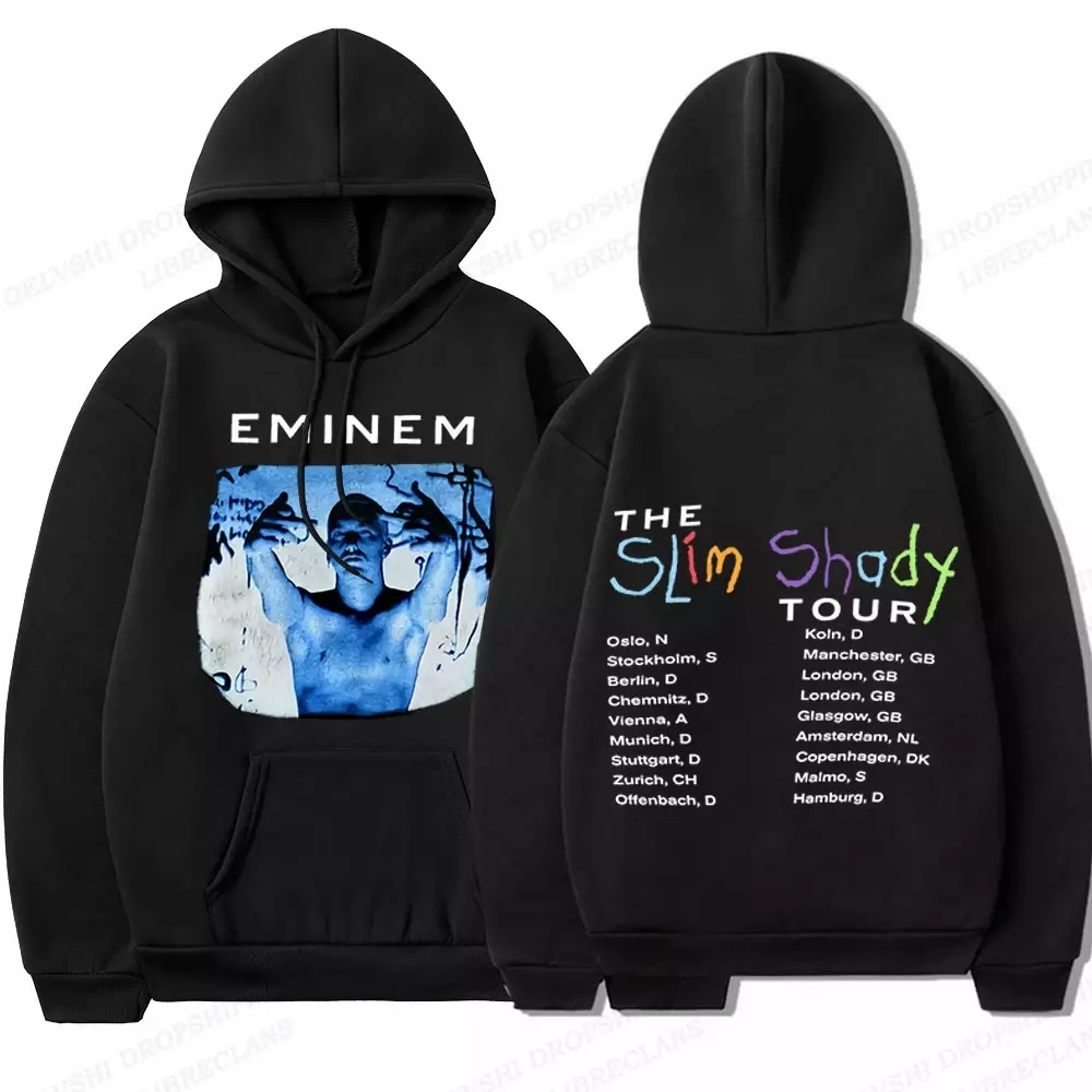 2 sides hoodie Hip Hop, Eminem Hoodie, gift fans, hoodie music lovers