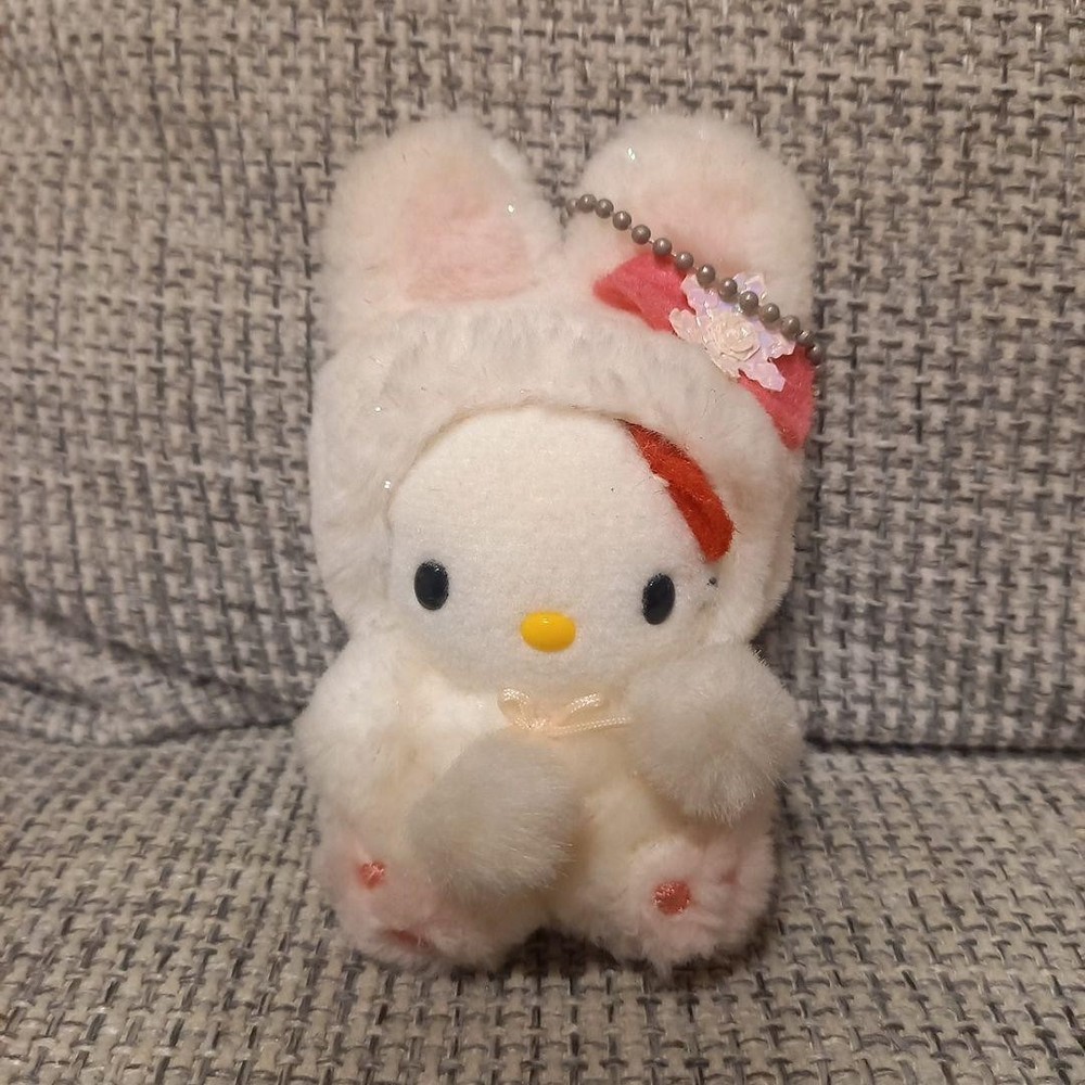 Hello Kitty Hokkaido Snow Rabbit Plush Keychain Special Offer-image