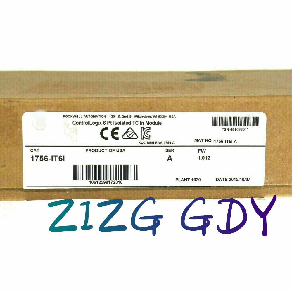 1756-IT6I New Factory Sealed 1 YEAR WARRANTY FAST DELIVERY 1PCS VERY GOOD-image